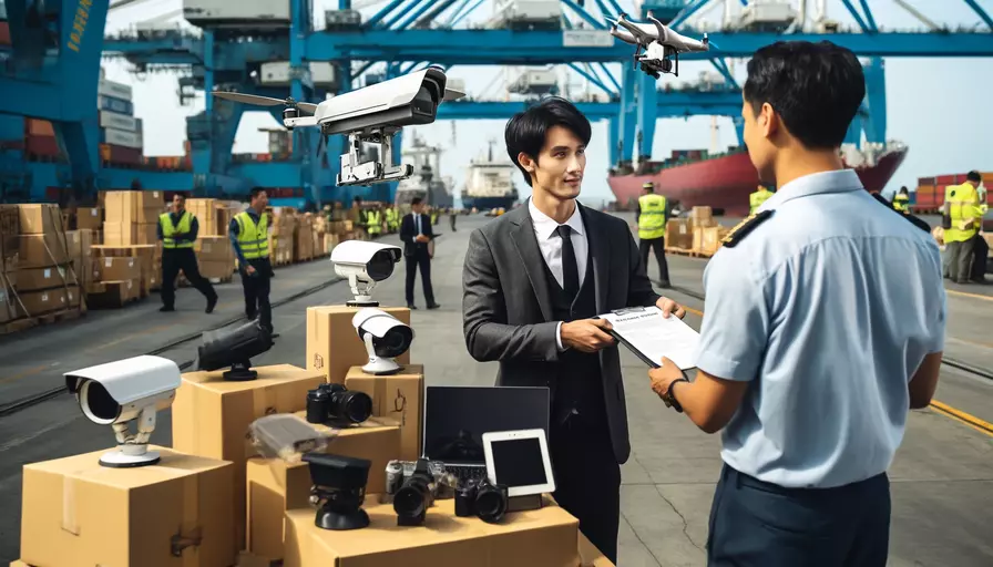 làm thủ tục thông quan cho camera ở cửa khẩu hải quan