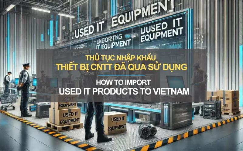 10 cases permitted for the import of used IT equipment