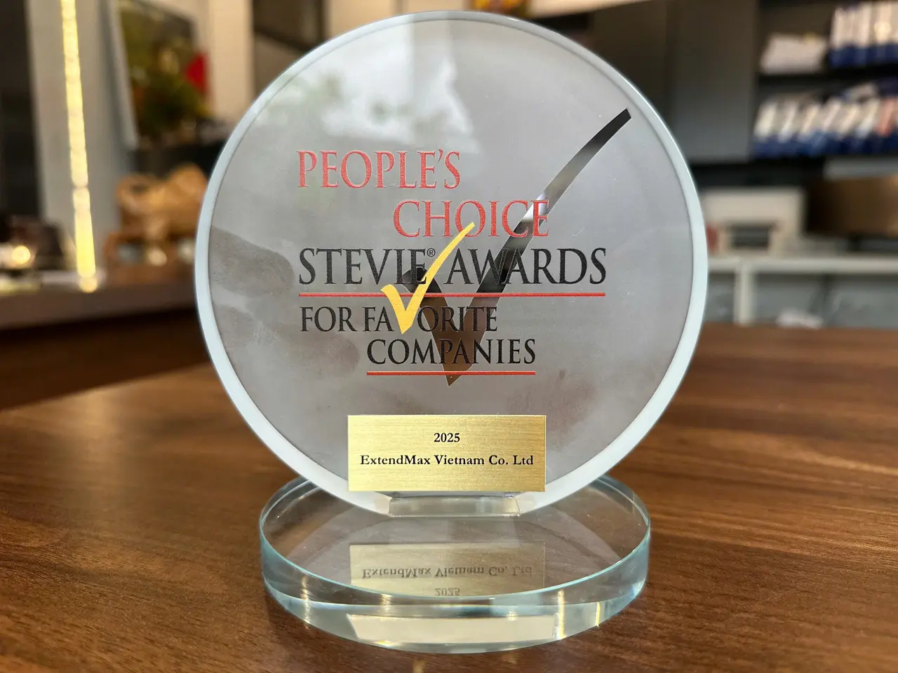 People’s Choice Stevie® Awards for Favorite Companies là giải thưởng danh giá được tổ chức thường niên bởi Stevie Awards, nhằm vinh danh các doanh nghiệp được yêu thích nhất trên toàn cầu, thông qua bình chọn công khai từ cộng đồng.