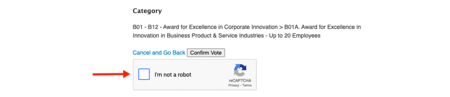 Hướng dẫn cách bình chọn People's Choice Stevie Award for Favorite Companies cho ExtendMax 