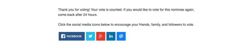 Hướng dẫn cách bình chọn People's Choice Stevie Award for Favorite Companies cho ExtendMax 