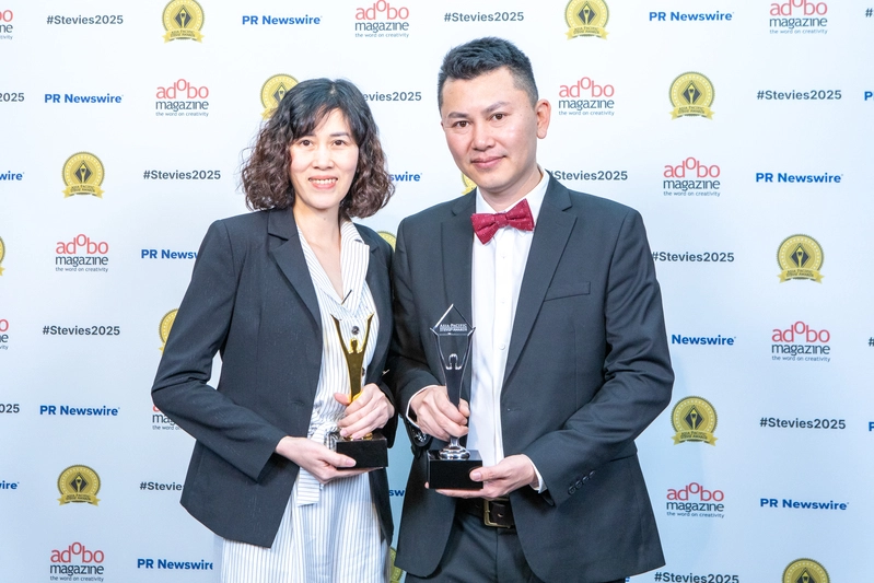 CEO ExtendMax - ông Trần Thanh Phương đã được ban tổ chức giải thưởng vinh danh với giải vàng Stevie Awards cho hạng mục "Innovative Achievement in Thought Leadership