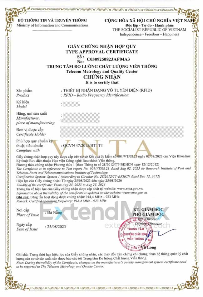 ExtendMax hỗ trợ doanh nghiệp đạt chứng nhận hợp quy hiệu quả
