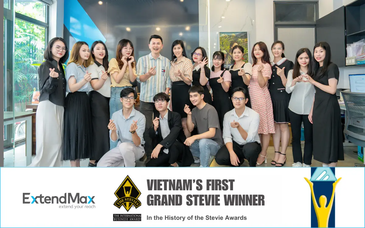 ExtendMax is the first Vietnamese company to win the prestigious global Grand Stevie Award.