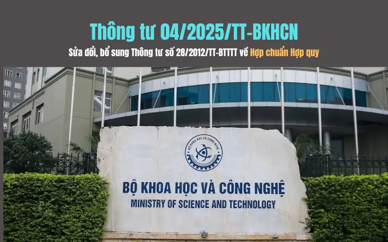 Từ 15/07/2025, doanh nghiệp sẽ nộp công bố hợp quy tại các sở chuyên ngành địa phương theo hướng dẫn tại Thông tư số 04/2025/TT-BKHCN.