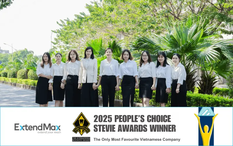 ExtendMax được bình chọn là Công ty được yêu mến nhất tại IBA People’s Choice Stevie Awards 2025