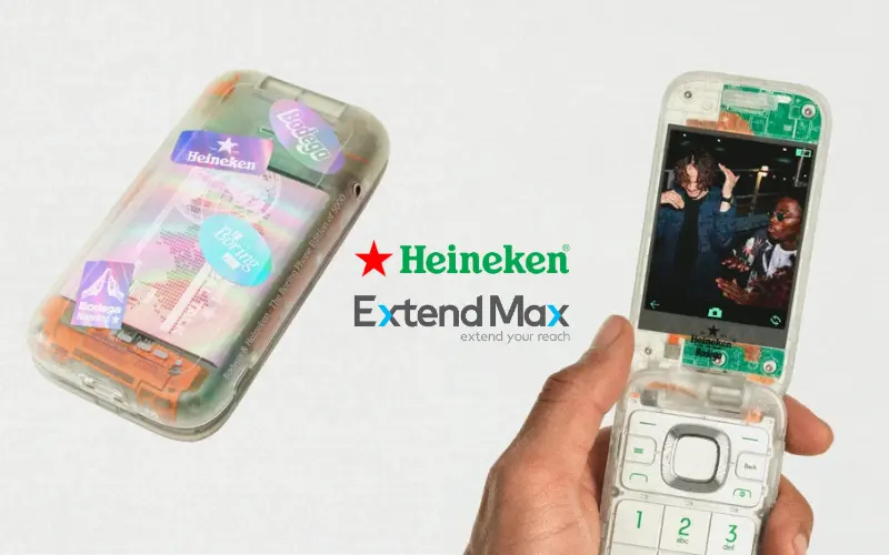 ExtendMax collaborates with Heineken to import The Boring Phone.