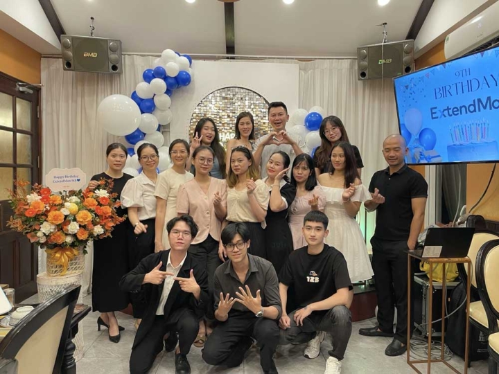 ExtendMax tổ chức kỷ niệm 9 năm thành lập 2015 - 2024