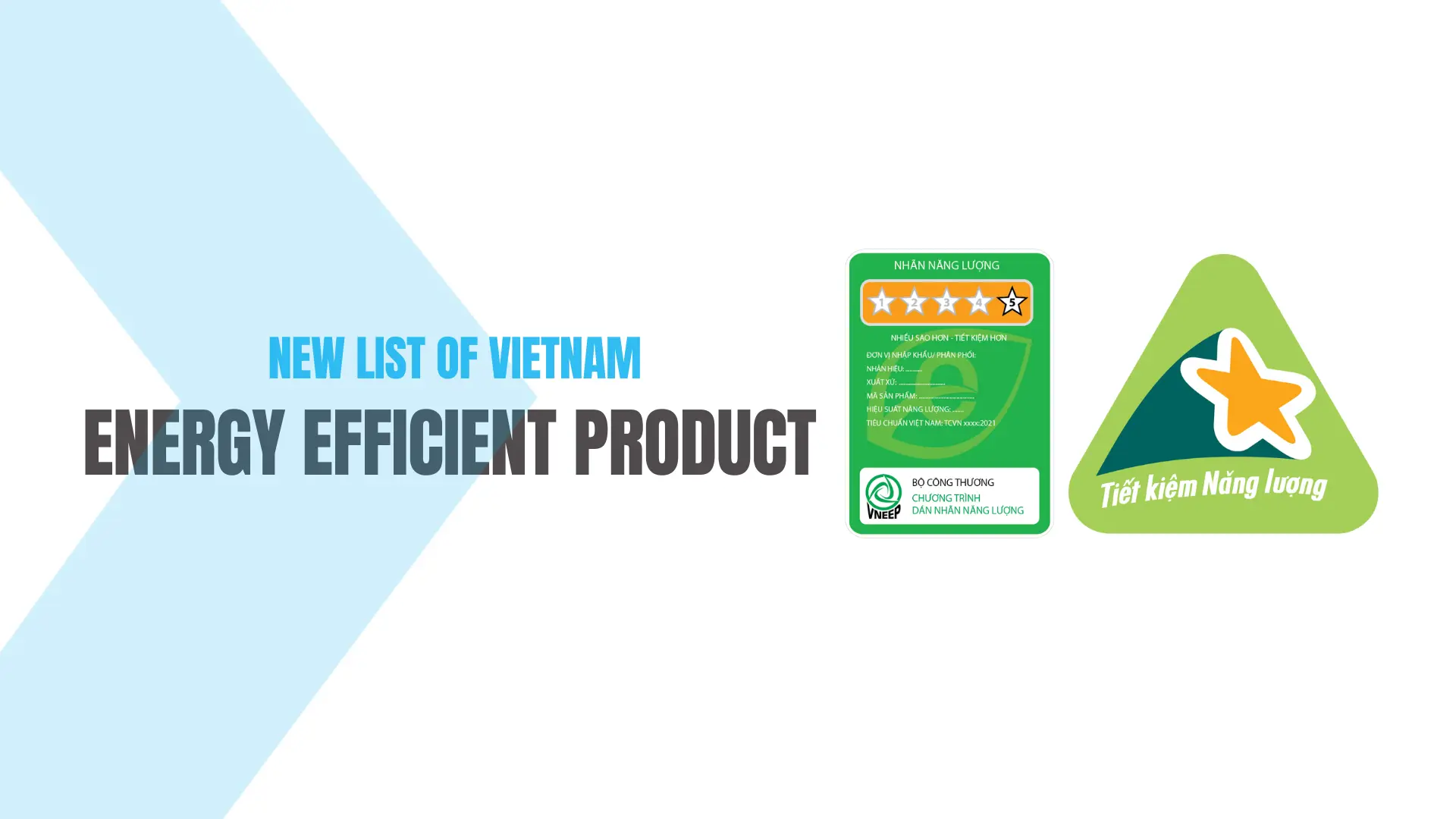 Quyết định số 1725/QĐ-BCT - Danh mục sản phẩm phải kiểm tra hiệu suất năng lượng và dán nhãn năng lượng